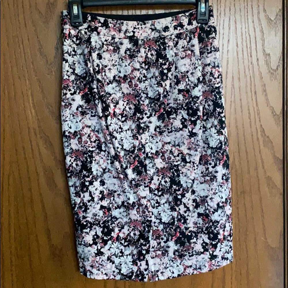 The Limited Floral Pencil Skirt